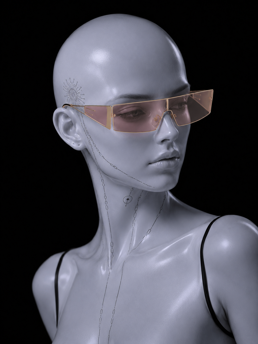 Lentes Aurora Rose