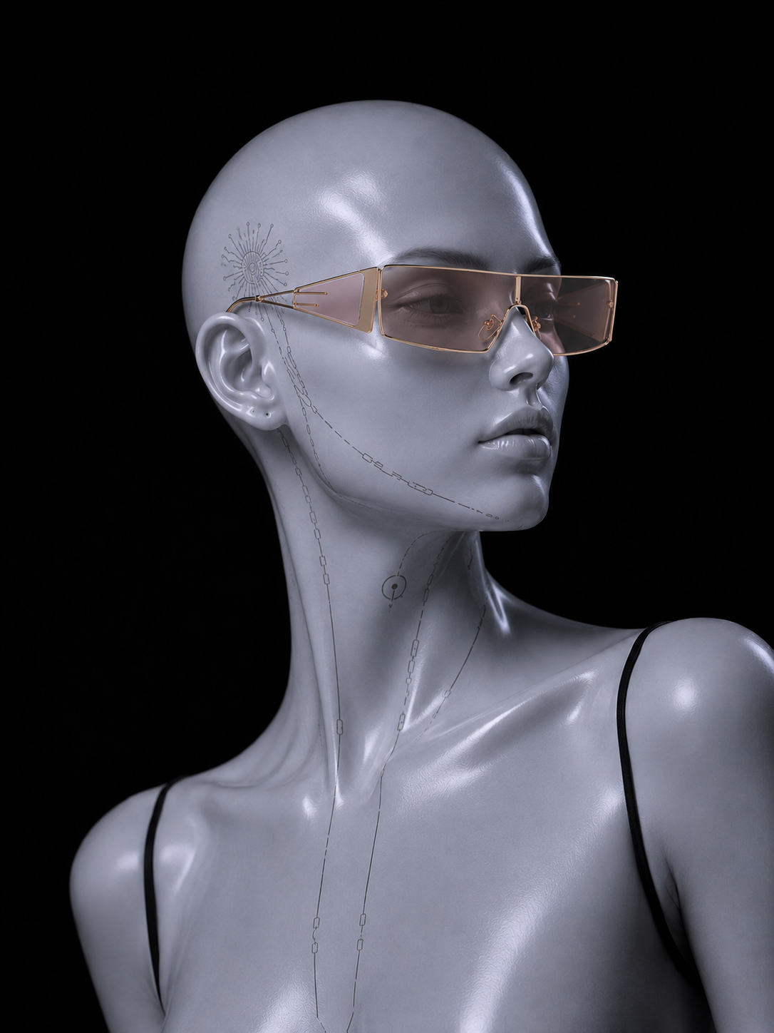 Lentes Aurora Rose