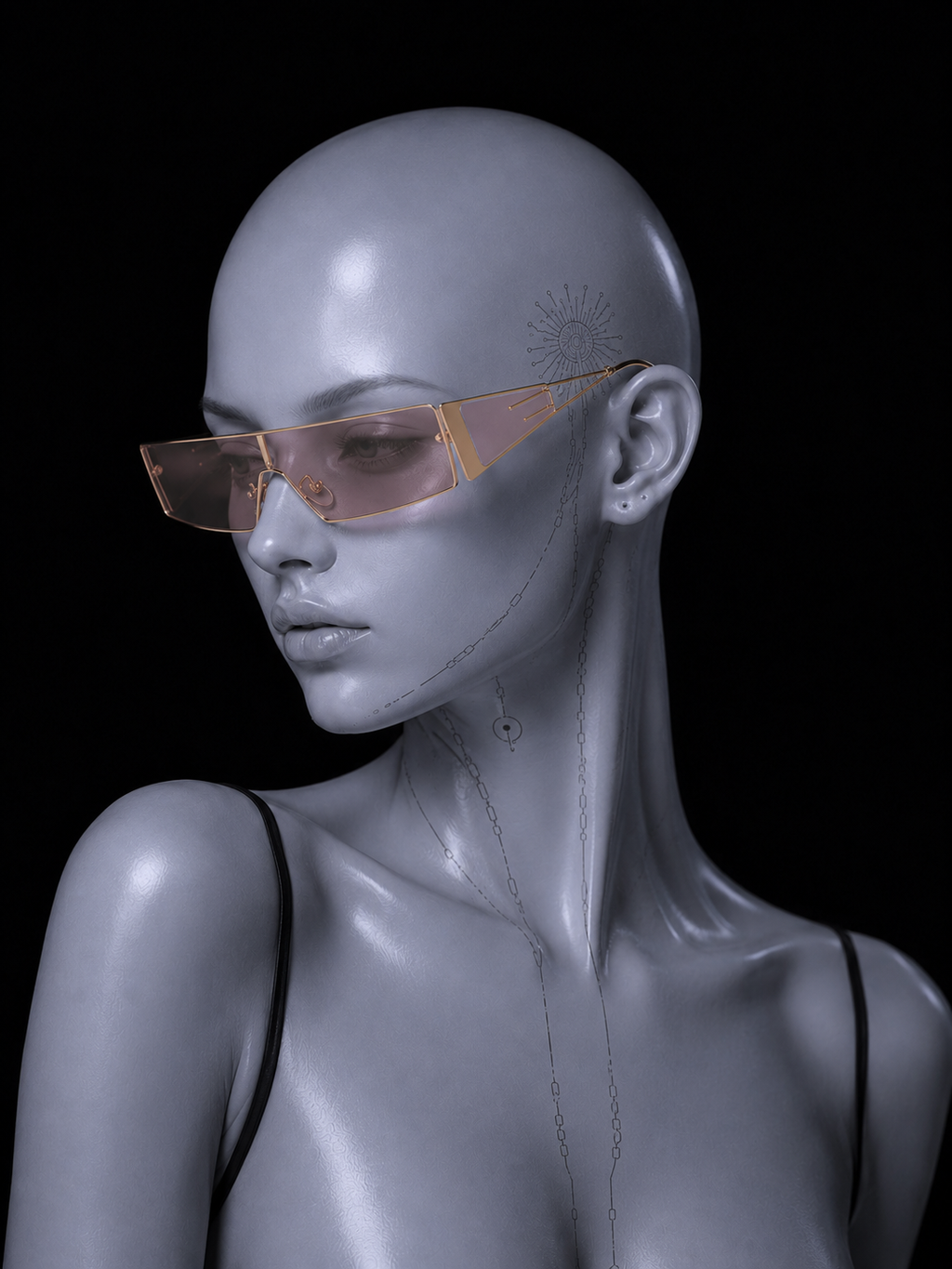 Lentes Aurora Rose